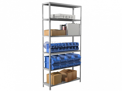 Стеллаж MS STANDART 220/100X30/6 Стеллаж MS STANDART 220/100X30/6