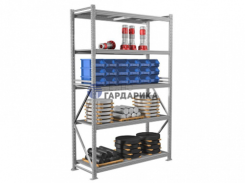 Стеллаж MS PRO 300/150X80/5 Стеллаж MS PRO 300/150X80/5