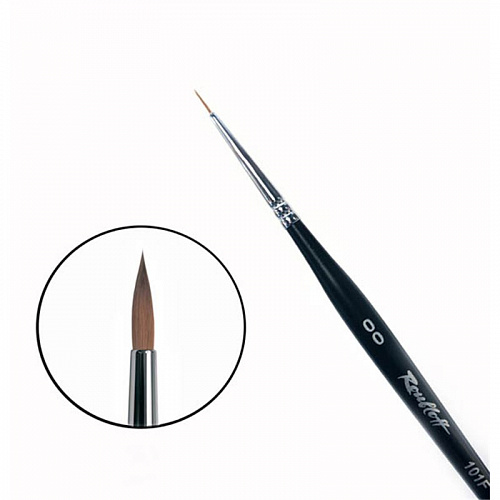 Кисть Серия 101F (Колонок круглый) Кисть Серия 101F (Колонок круглый)