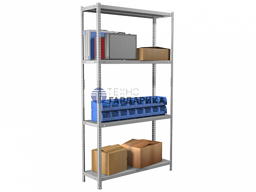 Стеллаж MS STANDART 200KD/100X30/4 Стеллаж MS STANDART 200KD/100X30/4
