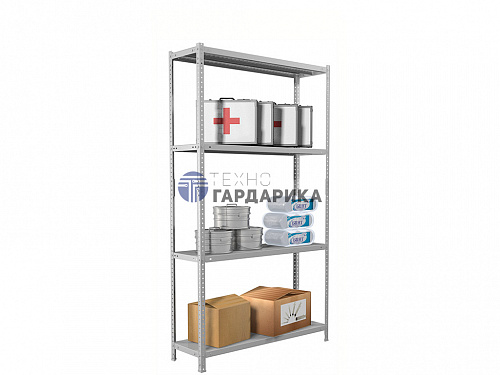 Стеллаж MS Standart 150KD/75x40/4 Стеллаж MS Standart 150KD/75x40/4